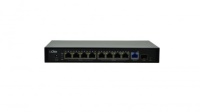 CNet CSH800FP 8 Port Full Gigabit PoE + 1xPort RJ45 Uplink + 1xSFP PoE Switch 96W - 1